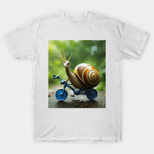 Snail on a Bike T-Shirt